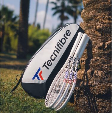 Сумка для тенісу та сквошу Tecnifibre Tour Endurance RS, біла, на 12 ракеток, серія Tour Endurance