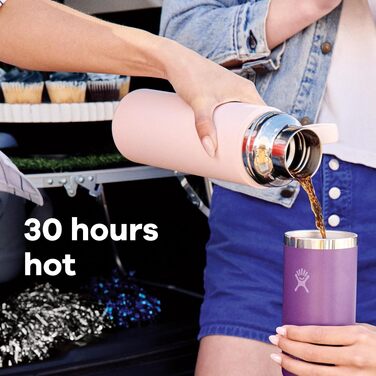 Термос-кухоль Hydro Flask з ізольованої нержавіючої сталі для кави та чаю, 800 мл, колір Beachplum (фіолетовий)