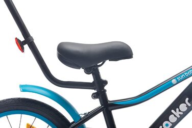 Дитячий велосипед Sun Baby Tiger Tracker 14/16 дюймів для хлопчиків з підтримуючими колесами і штовхальною ручкою, BMX, від 2 до 6 років