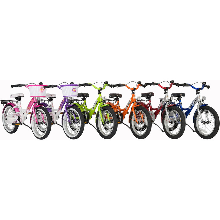 Дитяче велосипед BIKESTAR 16 дюймів для дівчаток та хлопчиків 4-5 років | Класичний дизайн | Без ризику тестування