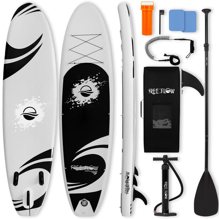 SUP дошка SereneLife надувна, 305x81 см, з аксесуарами для підлітків та дорослих, для йоги, річок та озер