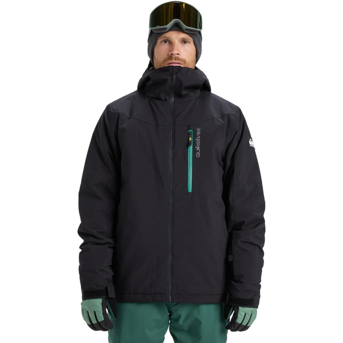 Жилет Quiksilver Titano Herren (Чоловічий) Alond, Чорний (M)