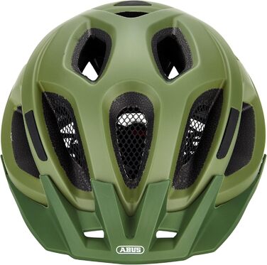 Велосипедний шолом ABUS Aduro 2.0 з LED підсвіткою, міський, спортивний дизайн, для чоловіків і жінок, зелений (jade green), розмір L (58-62 см)