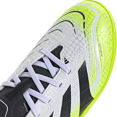 Дитячі футбольні бутси adidas Predator League Turf, Cloud White/Core Black/Lucid Lemon