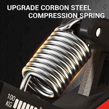 Тренування хватки рук: регульований тренажер для спортсменів, музикантів та відновлення після травм (5-100 кг)