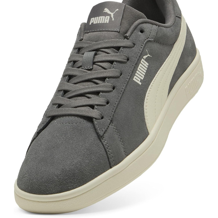 Кросівки Puma Smash V2 Low-Top унісекс, темно-сірі з білим (Cool Dark Gray Warm White), розмір 44 EU