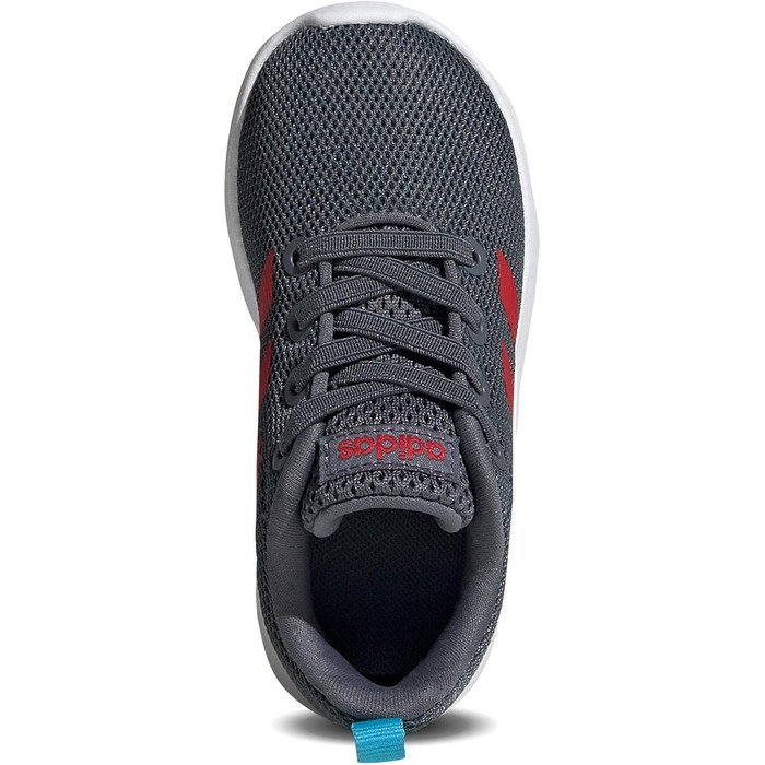 Дитячі кросівки Adidas Lite Racer CLN I - унісекс, кольори Onix, Scarle, Brcyan