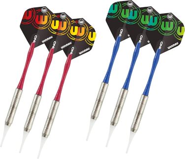 Електронна дартс-дошка WINMAU Ton Machine з м'якими наконечниками та дротиками