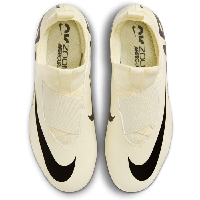 Дитячі футбольні бутси Nike Zoom Vapor 15 Acad MDS Fgmg, 28 EU, Lemonade/Black