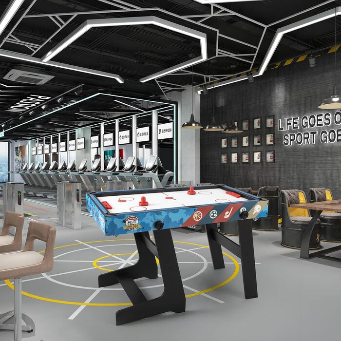 Дитячий ігровий стіл 5 в 1: більярд, теніс, баскетбол, футбол, хокей. Ідеально для дому, вечірок та подарунків