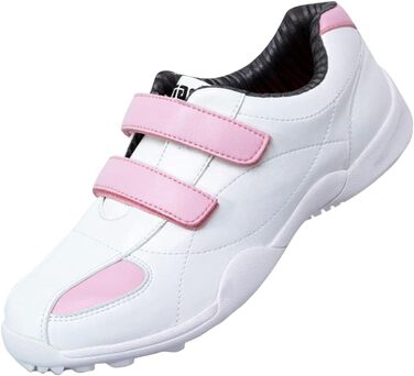 Жіночі гольф-туфлі PGM водонепроникні, без шипів, на липучці, рожеві, 38 EU