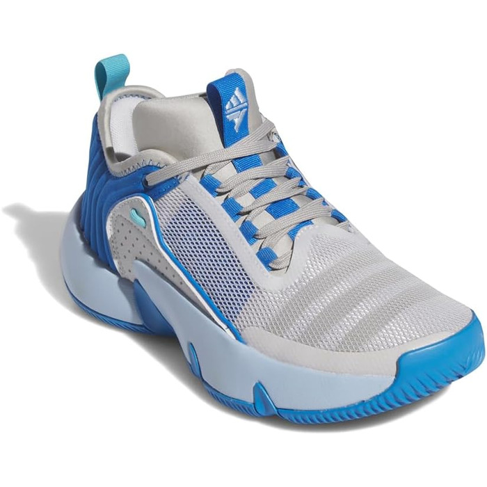 Кросівки баскетбольні adidas Trae Unlimited (4.5 US) - сірий, синій, металік