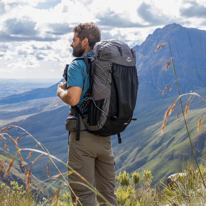 Туристичний рюкзак Naturehike Rock 60/40/20+5 л з внутрішнім каркасом для кемпінгу, подорожей та хайкінгу