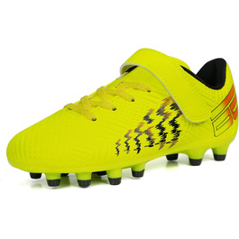 Дитячі футбольні бутси JABASIC для гри на твердих поверхнях, розмір 37 EU, колір лайм