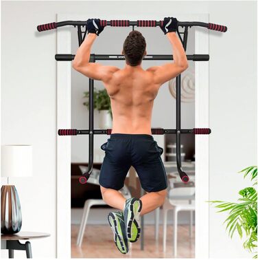 Складаний турнік Sport-Tec з брусами для дверного отвору