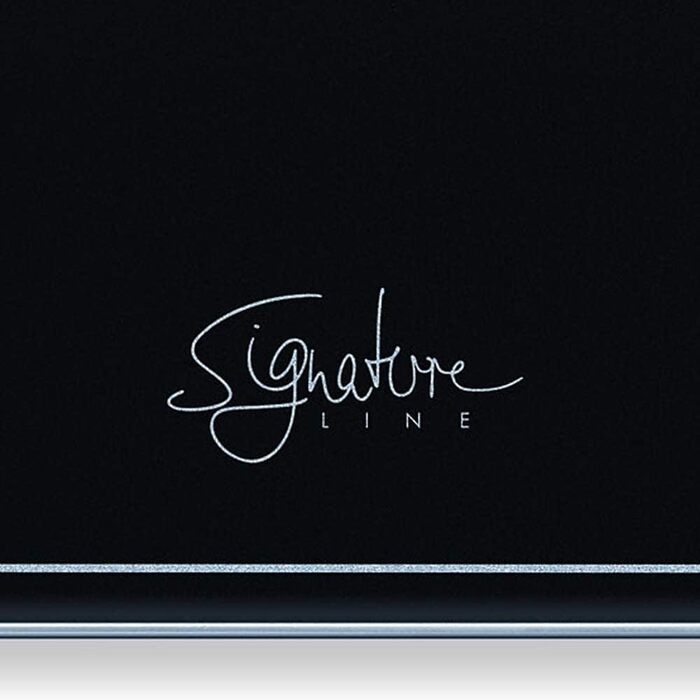 Ваги підлогові Beurer GS 400 Signature Line, скляні, чорні, дисплей XL, до 200 кг, 31x31 см