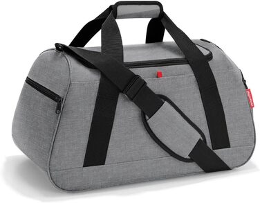 Спортивна та дорожня сумка reisenthel activitybag Twist Silver, водовідштовхувальна, функціональна, з плечовим ременем і ручками, сучасний дизайн