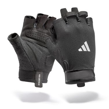 Рукавиці для тренувань Adidas Essential Aeroready (XS, Білі) - вологовідвідні, з м'якою шкіряною долонею