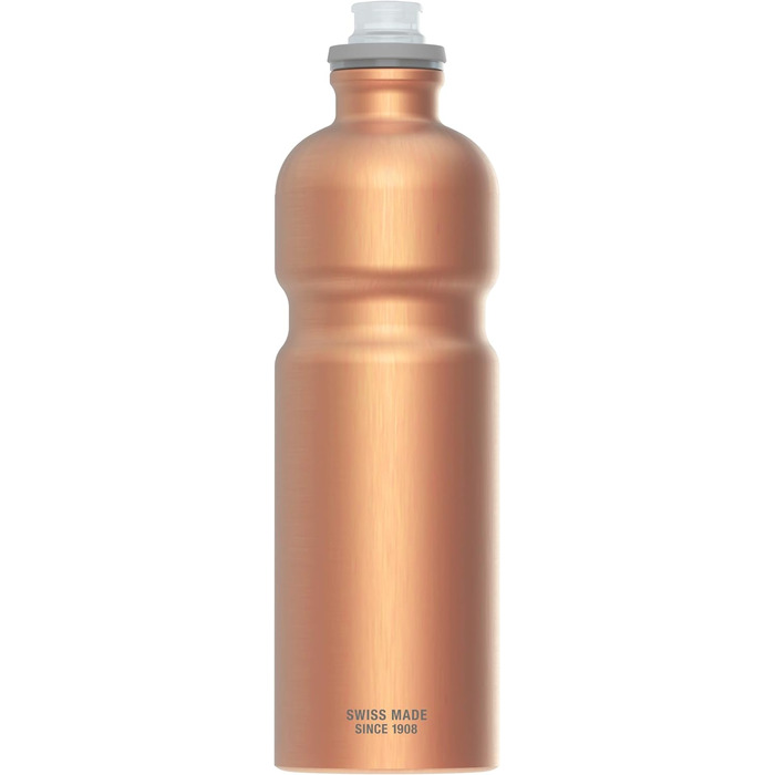 Пляшка для води SIGG 0,75 л, алюмінієва, спортивна, Move MyPlanet, сертифікована KlimaPartner, надлегка, без BPA, мідна, вироблено у Швейцарії