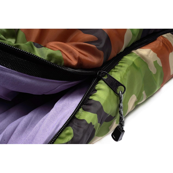 Сплячий мішок Explorer® Ranger -18°C +3°C, 3-4 сезони, зимовий, камуфляж, для дорослих, 230x80x55 см, 1950 г