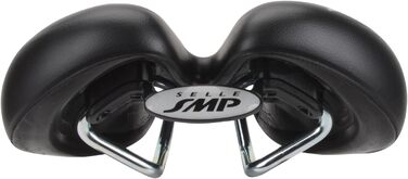 Велосідельне сідло Selle SMP TRK Medium Gel чорне, 280x160 мм, 485г, чоловіче