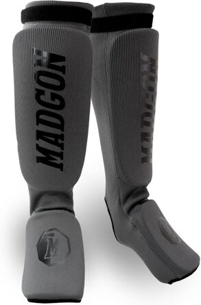 Набір захисних щитколоток MADGON для MMA, кікбоксингу та бойових мистецтв (1 пара) з мішком для відбивання