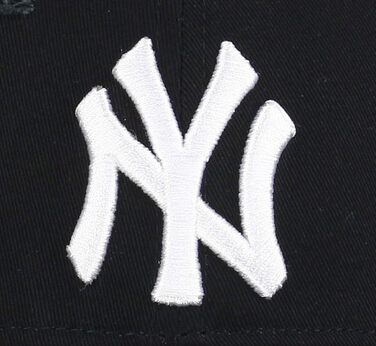 Кепка New Era New York Yankees 9forty Adjustable Distressed, чорний колір