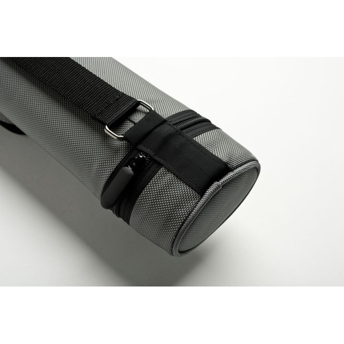 Більярдний кейс CUEL Sport Silver 2/2 для пул-кіїв, з плечовим ременем, ручкою та двома бічними кишенями для аксесуарів