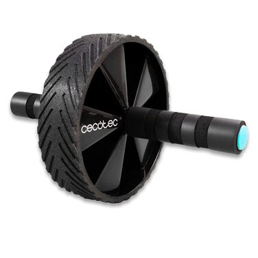 Колесо для пресу Cecotec Bauchroller AB Wheel з килимком EVA та антиковзними ручками до 200 кг