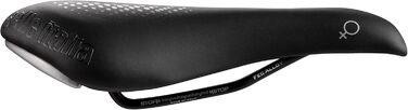 Жіноче велосипедне сідло Selle Italia XO Lady Gel Flow S2, анатомічне, для трекінгу та міста, чорне, FeC-легування