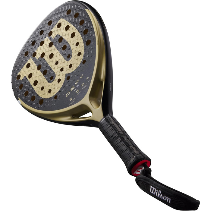 Ракетка для падел-тенісу Wilson Defy LS V1, чорний/золотий