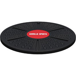 Балансборд GORILLA SPORTS® - Ø 40 см, до 110-180 кг, дерево/пластик - для тренування рівноваги, терапії та дітей