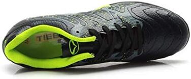 Дитячі футбольні бутси Msport для хлопчиків, чорні, розмір 39 EU, модель Mod1, спортивне взуття, антиковзаючі, дихаючі