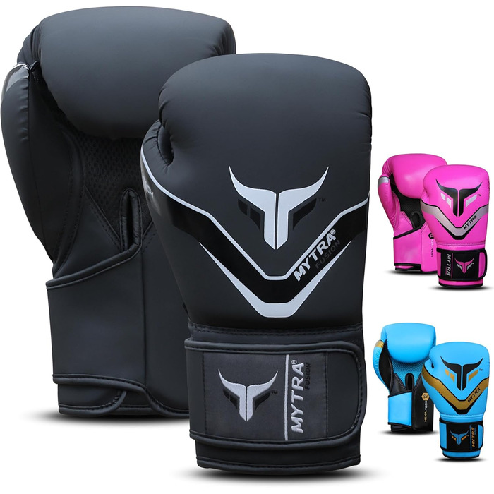 Боксерські рукавички Mytra Fusion для MMA, Муай Тай, Кікбоксингу, тренувань і спарингів, 10-16oz, чоловічі та жіночі