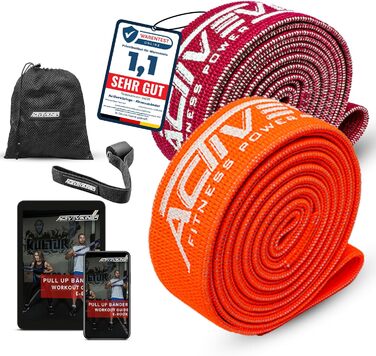 Фітнес-гумки для підтягувань - набір для м'язового розвитку (F - Light)