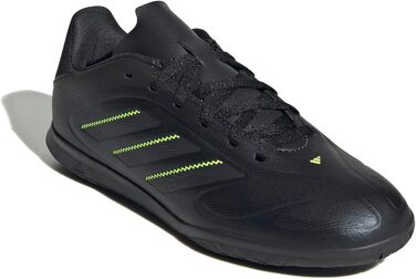 Кросівки футбольні Adidas Copa Pure III Club Indoor Unisex, 38 2/3 EU, Core Black/Dgh Solid Grey/Lucid Lemon