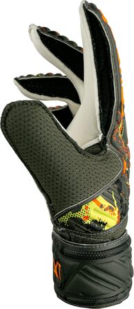 Воротарські рукавички Reusch Attrakt Solid Junior унісекс із оптимальним зчепленням, зелено-оранжеві, розмір 5