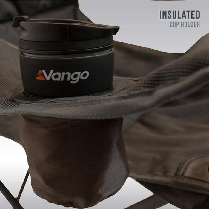 Стілець Vango Goliath, Smoke, XL - розкладний, великий