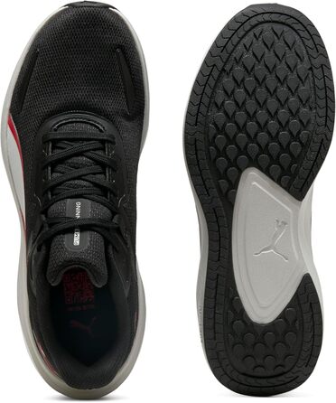 Кросівки для бігу Puma Skyrocket Lite - унісекс, чорний/червоний/сірий, 40 EU