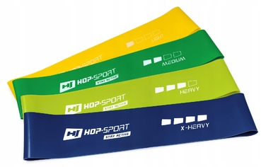 Набір фітнес-резисторів Hop-Sport 2-7 кг, 4 шт.
