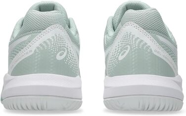 Жіночі тенісні кросівки ASICS Dedicate 8 Біло-срібні (37.5 EU, Lichen Rock White)