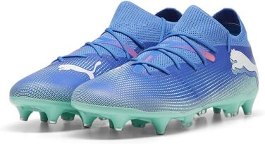 Кросівки для футболу PUMA Future 7 Match Mxsg - 40 EU, Bluemazing/Puma White/Electric Peppermint