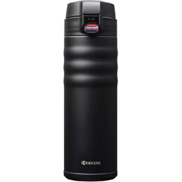 Термос Kyocera MB-17F FLIP TOP чорний, 500 мл, нержавіюча сталь