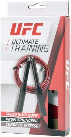 Скакалка UFC, унісекс, червоний, універсальний розмір