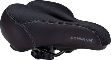 Велосипедне сідло Schwinn Comfort, універсальне, гелеве, для чоловіків і жінок, стандартне кріплення, для міського велосипеда