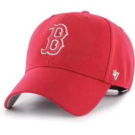 Кепка бейсболка MLB Boston Red Sox MVP, унісекс, регульована, червона