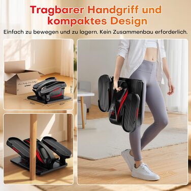 Еліптичний тренажер під стіл для дому, 2 в 1 електричний з 15 швидкостями та 3 автоматичними режимами, тренажер для ніг для літніх людей з пультом дистанційного керування, тихий та портативний (рожевий, 15 швидкостей + 3 автоматичні режими)