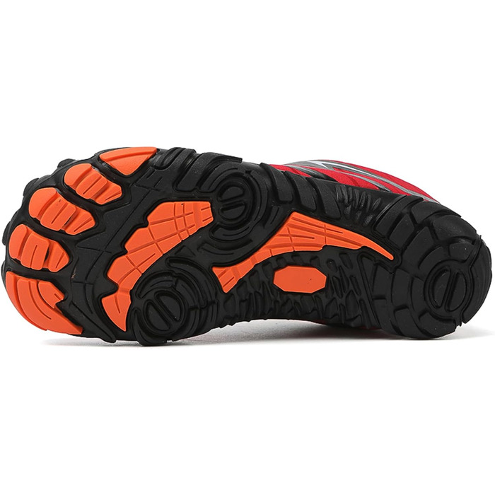 Дитячі шкарпетки-кросівки Kinder: дихаючі, антиковзні, для піших прогулянок та спорту, EU 26-40, червоні