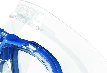 Набір для снорклінгу Seac Tris ALA 46-47, металевий синій