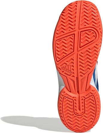 Дитячі кросівки Adidas Speedcourt Indoor для залу - унісекс (31 EU, Bright Royal Cloud White Team Solar Orange)